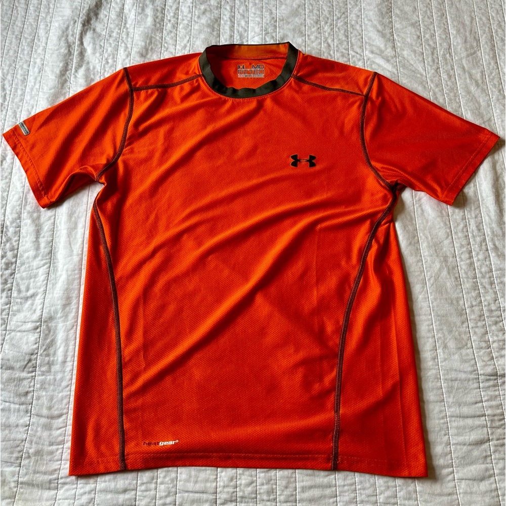 Under Armour Fitted Heat Gear Tee Shirt